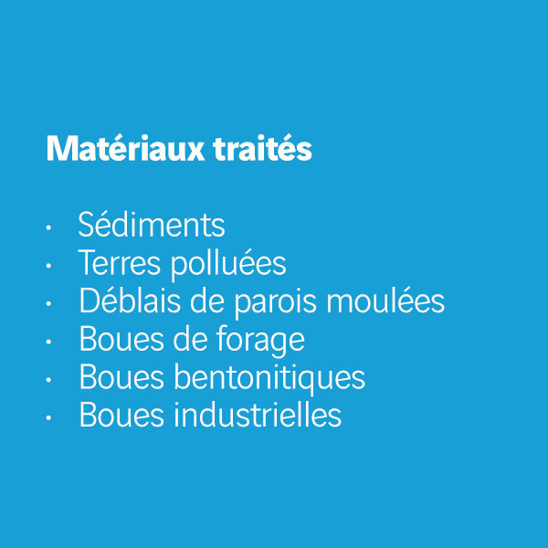 Matériaux traités Extract