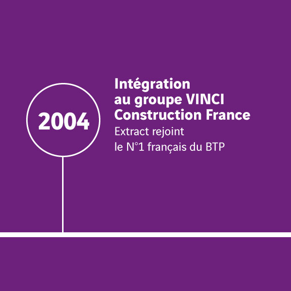 Histoire Extract_Intégration au groupe Vinci 2004